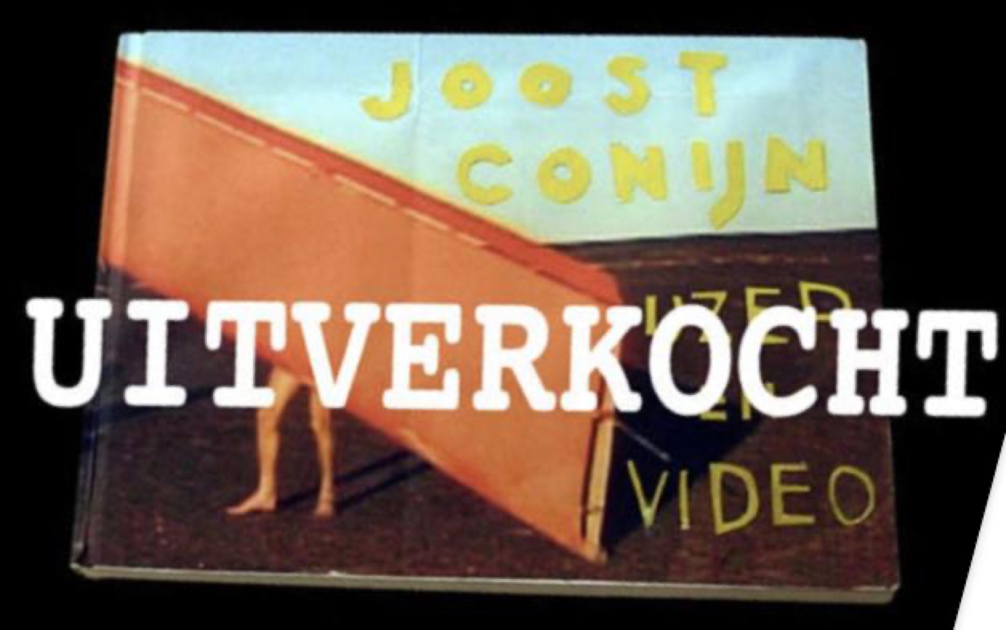 IJzer en Video, boekomslag, uitverkocht