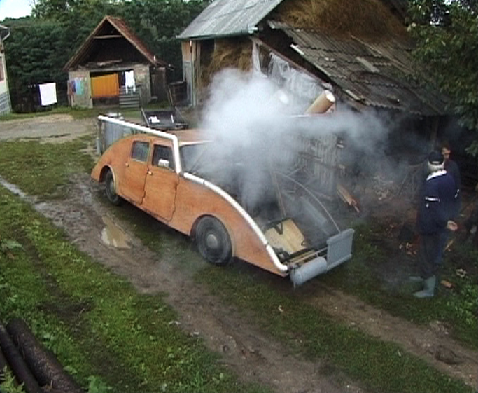 Hout Auto / Wood Car (fragment)