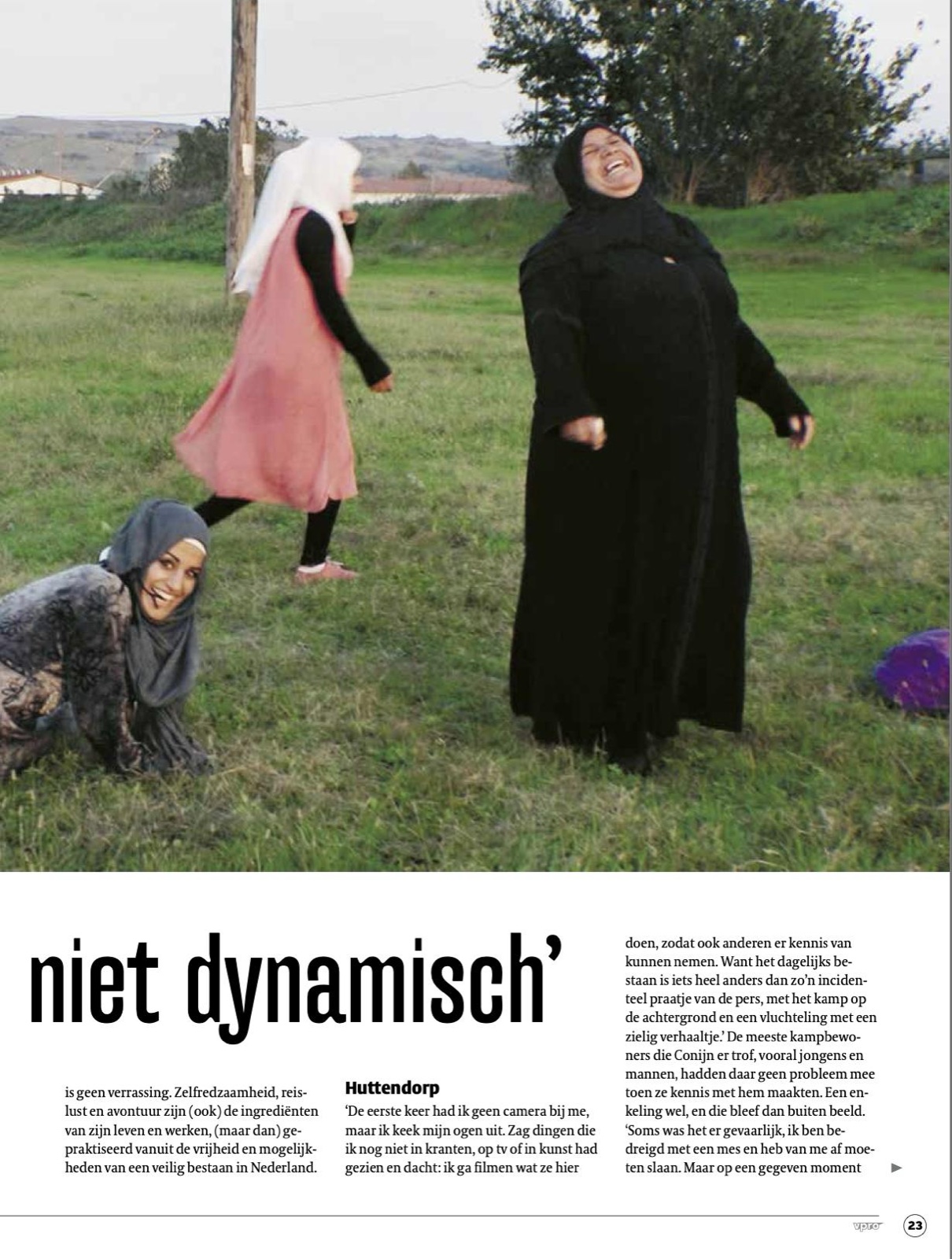 VPRO gids: niet dynamisch'